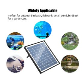 Solar Fountain Pump with 6 Fountain Modes for Pool-Garden-Yard