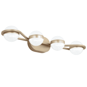 Modern Minimalist Gold Bathroom Vanity Light