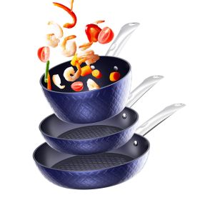 Non-Stick 3 Piece Frying Pan Set
