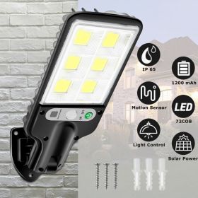 LED Solar Motion Sensor Outdoor Wall Lamp