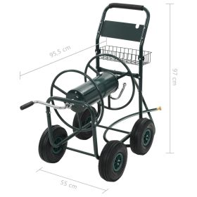 Garden Hose Trolley with 1/2" Hose Connector by vidaXL