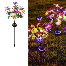 Solar Butterfly Courtyard Light LED