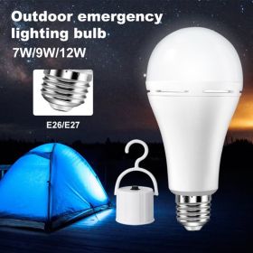 LED Fast Charging Built-in Battery Bulb With Hook
