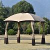 10ft x 12ft Outdoor Double Vents Gazebo