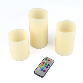 3Pcs Flameless Candles