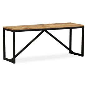 Bench Solid Mango Wood by vidaXL