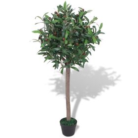 Artificial Bay Tree Plant with Pot by vidaXL