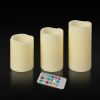 3Pcs Flameless Candles