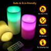 3Pcs Flameless Candles