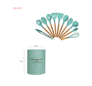 Kitchen Spoon and Shovel Kit (Option: Mint Green Set)