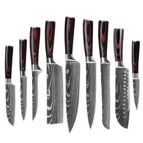 Kitchen Knife Sets (Option: 9piece set)