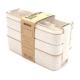 Microwaveable Light Lunch Box (Option: Apricot)