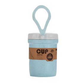 Microwaveable Sealing Soup Pot (Color: Blue)