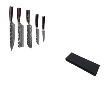 Kitchen Knife Sets (Option: Gift box of 5piece set)