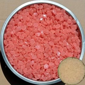 100pcs/bag Glow In The Dark Stones (Color: Pink)