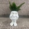 1pc Resin Planter Statue Vase