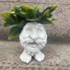 1pc Resin Planter Statue Vase