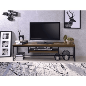 ACME Bob TV Stand (Option: Oak)
