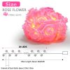 40 LEDs Rose Flower String Lights 10ft
