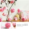 40 LEDs Rose Flower String Lights 10ft