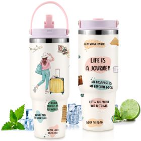 30 oz Tumbler By The Glass (Option: Style36)